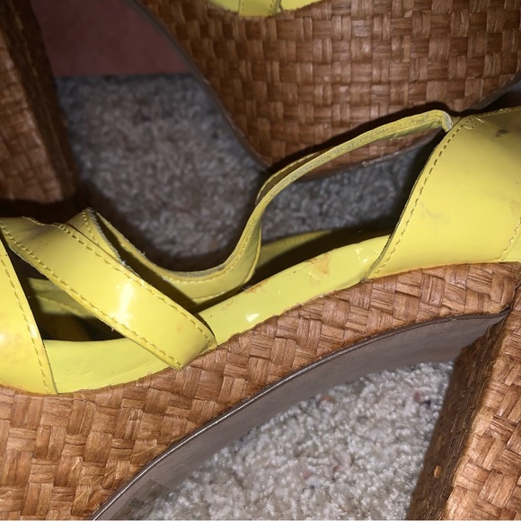 Jessica Simpson Cizal Lemon chill 8.5 platforms - Picture 5 of 15
